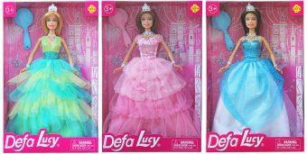 Кукла Defa Luсy «На бал», Красотка, в комплекте предметов 6 шт., в асс-те