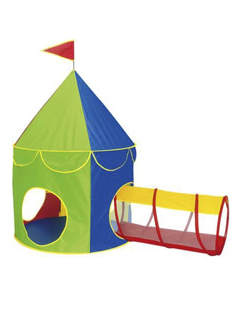 Игрушка, вмещающая в себя ребенка: Палатка с туннелем, в ассорт.