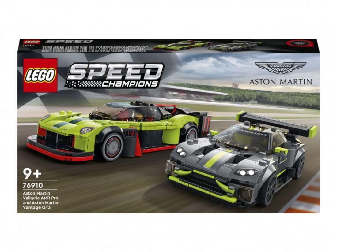 Констр-р LEGO Speed Champions Aston Martin Valkyrie AMR Pro и Aston Martin Vantage GT3