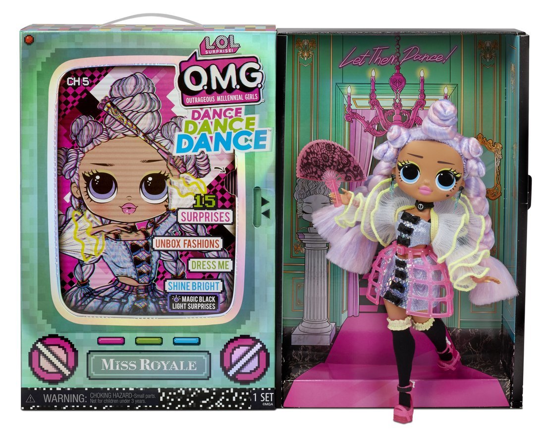 Кукла L.O.L. Surprise OMG Dance Doll- Miss Royale