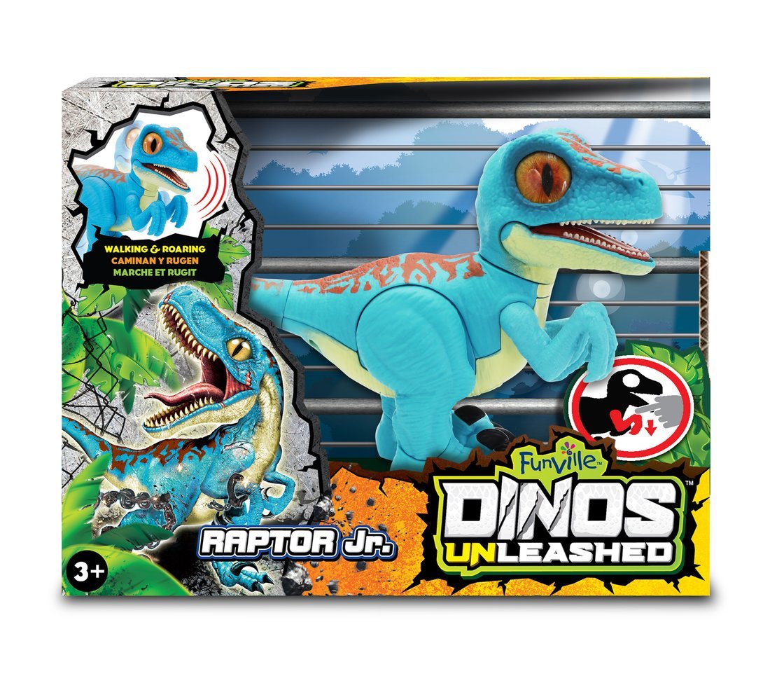 Игрушка Dino Uleashed динозавр Раптор со звуковыми эффектами