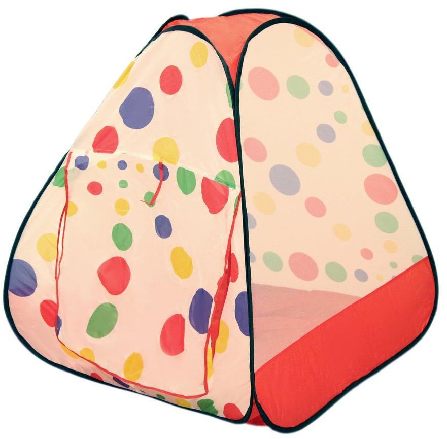 Палатка игровая Цветной горох, размер 95*95*98см, сумка на молнии