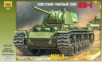 Модель Советский танк КВ-1