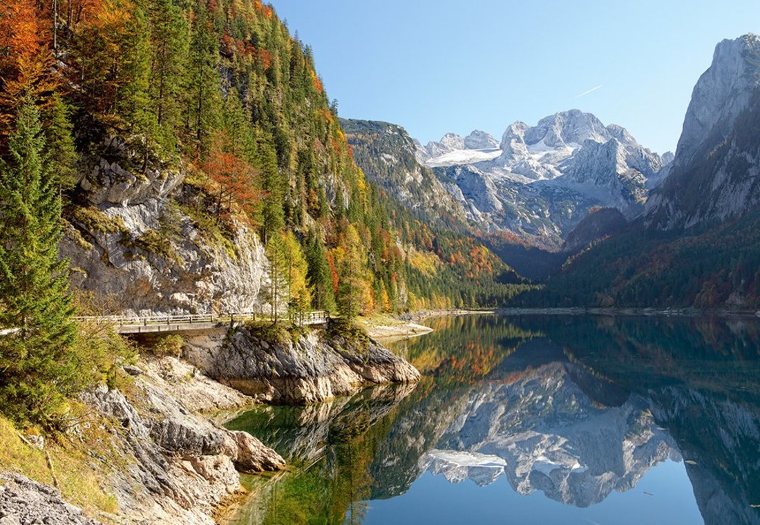 Пазлы 1500 Озеро Гозау, Австрия