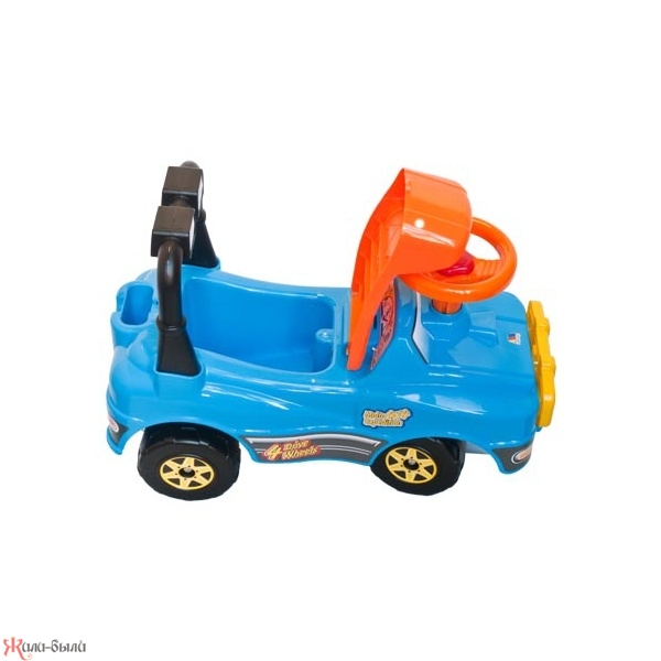 Машина-каталка Джип №2 (голубой) - изображение 2