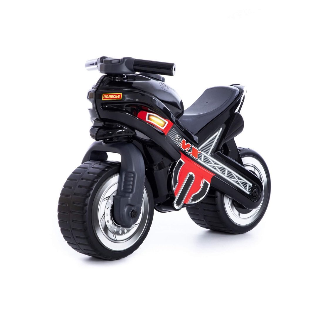 Каталка-мотоцикл МХ (чёрная)