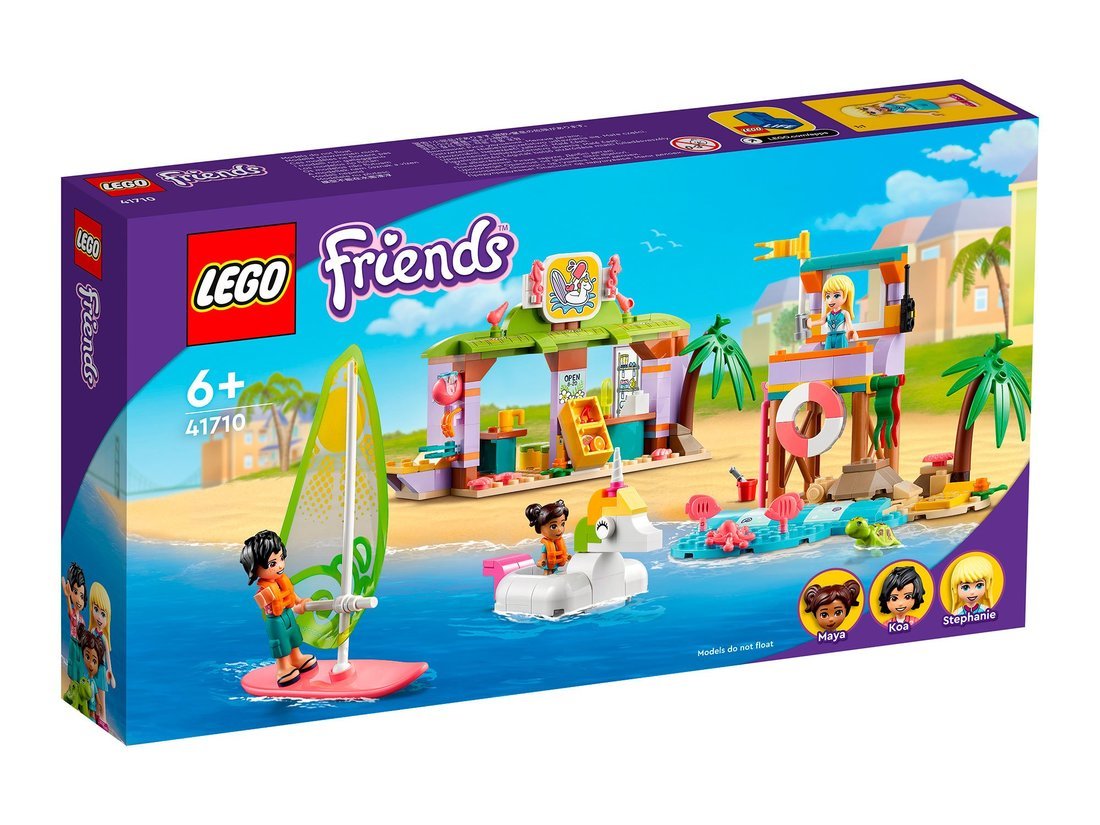 Констр-р LEGO FRIENDS Развлечения на пляже для серферов