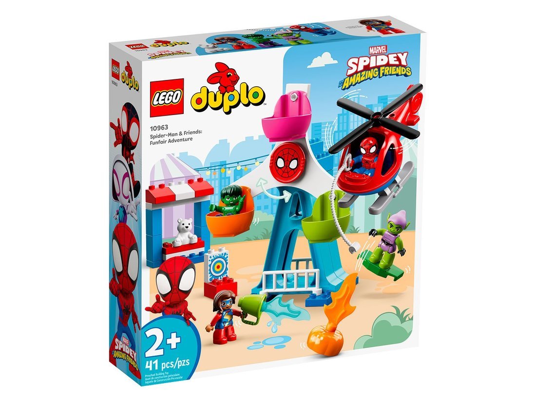 Констр-р LEGO DUPLO Человек-паук и его друзья: приключения на ярмарке