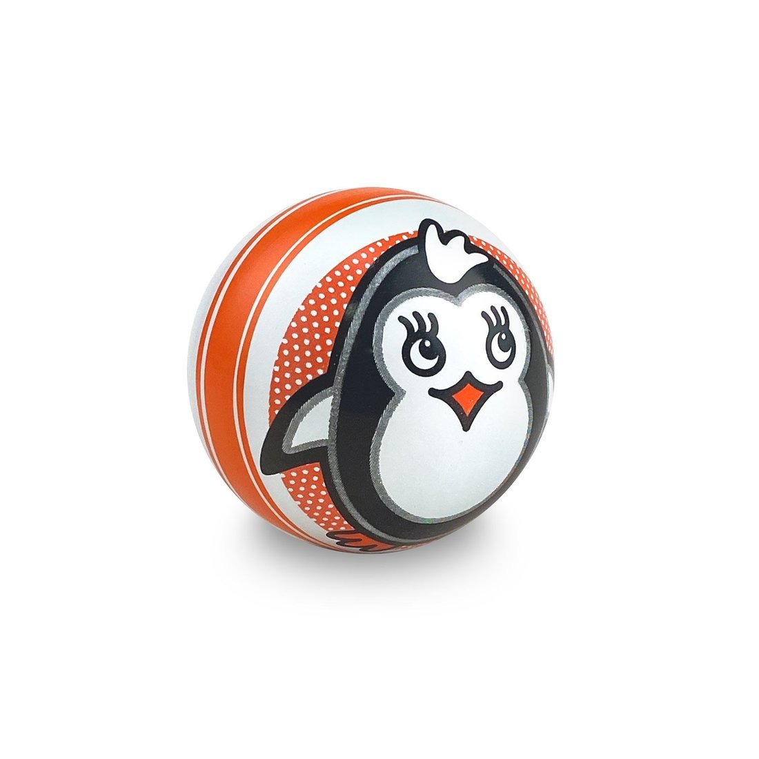 Мяч детский Пингвин, 7,5 см, в ассорт.