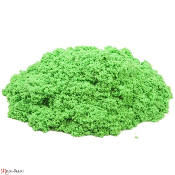 Космический песок Зеленый 1 кг