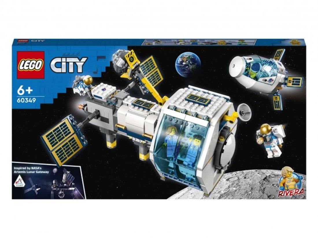 Констр-р LEGO City Space Лунная космическая станция