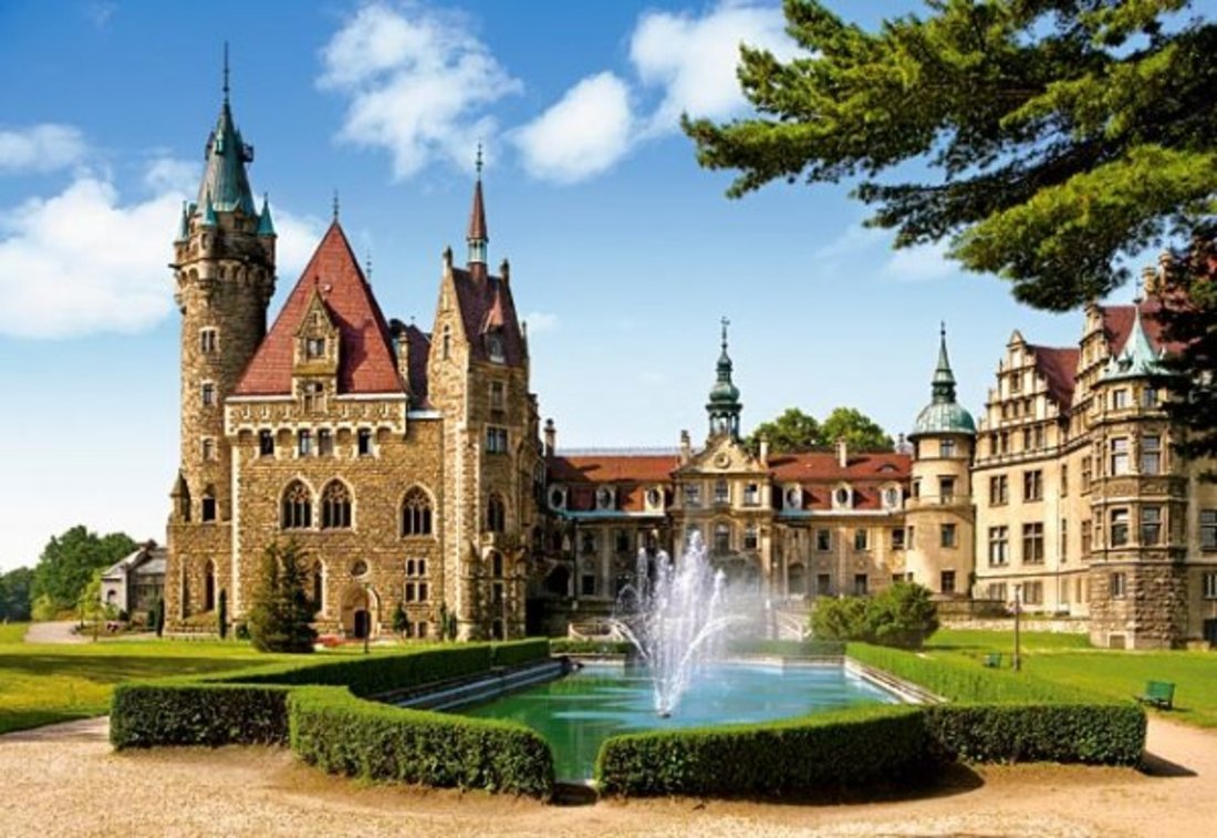 Пазлы 1500 Замок, Польша