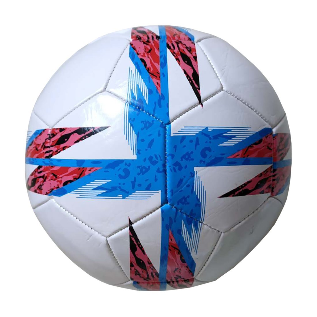 Мяч футбольный X-Match, 1 слой PVC, 1.6 mm., крест