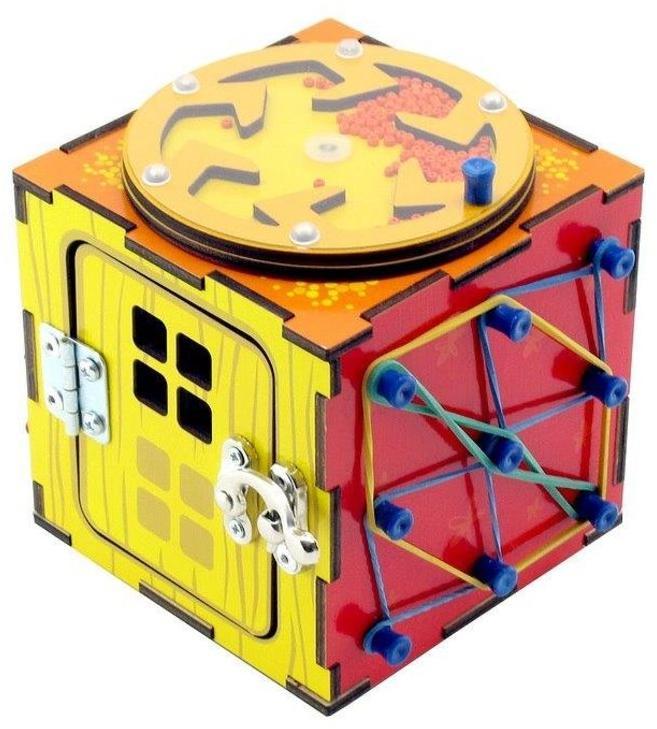 Развивающая игра Бизи-кубик