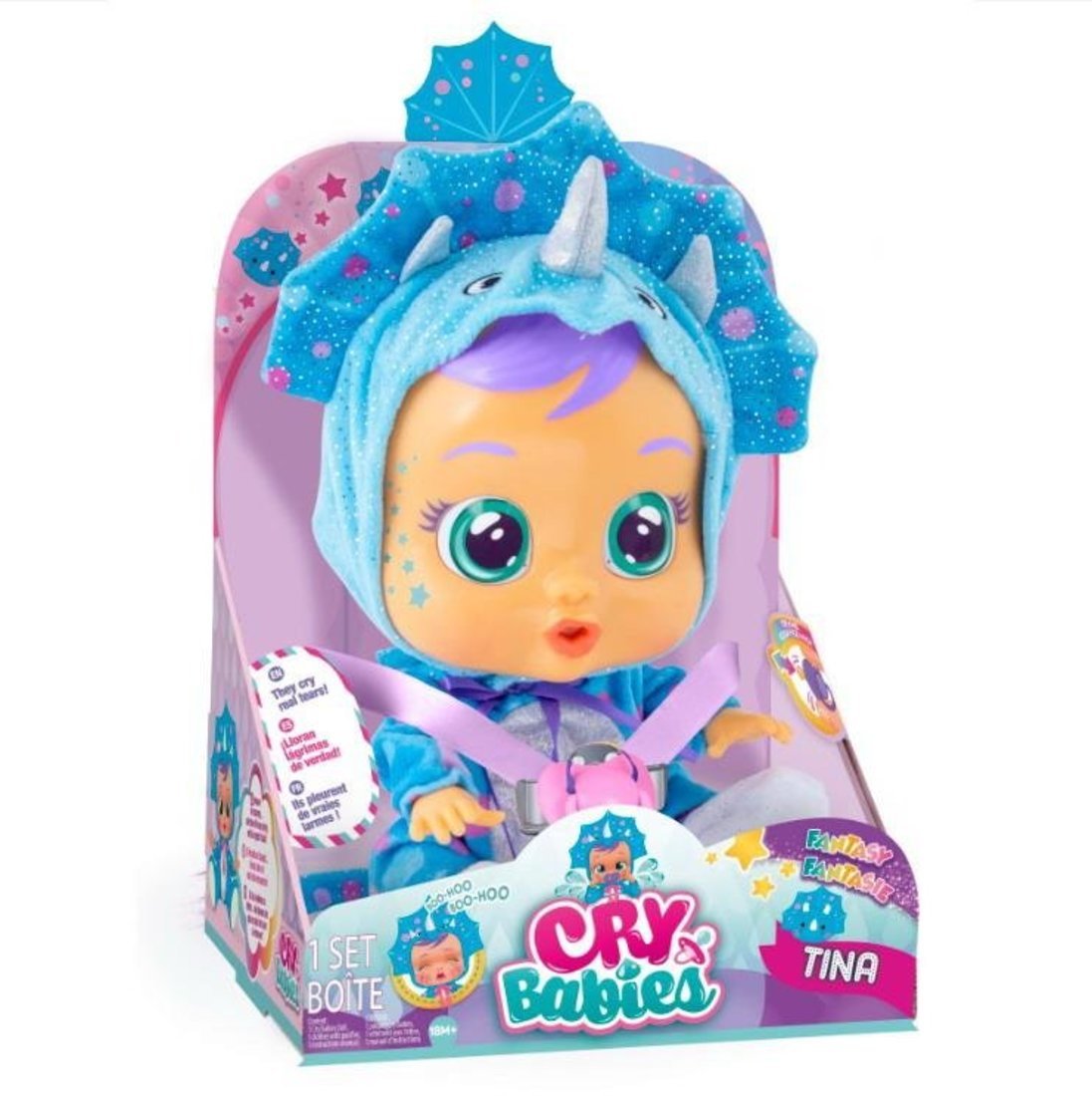 Кукла Cry Babies Плачущий младенец Tina, 31 см