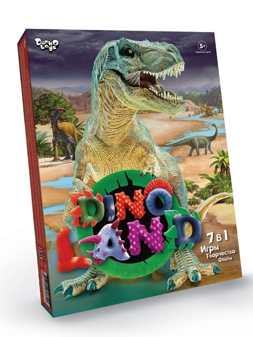 Игровой набор 7в1 Dino Land