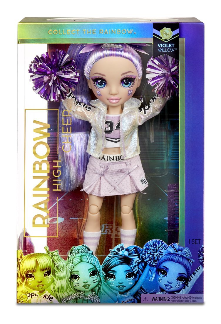 Кукла Rainbow High Cheer Doll-Violet Willow (Purple)