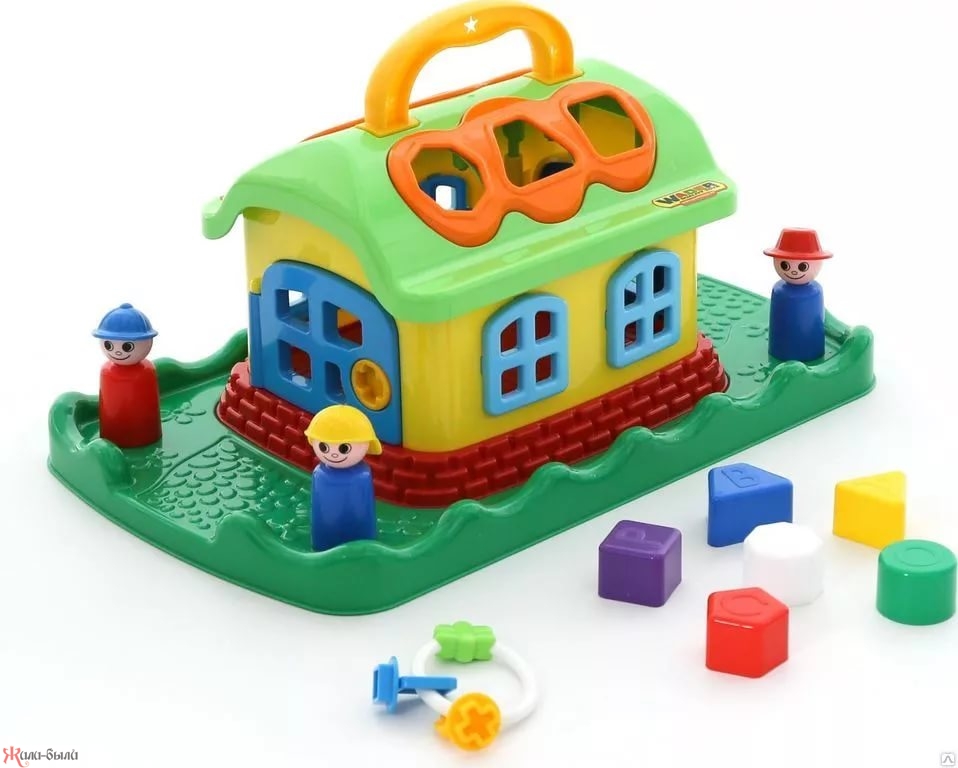 Развивающая игрушка Сказочный домик на лужайке - изображение 2