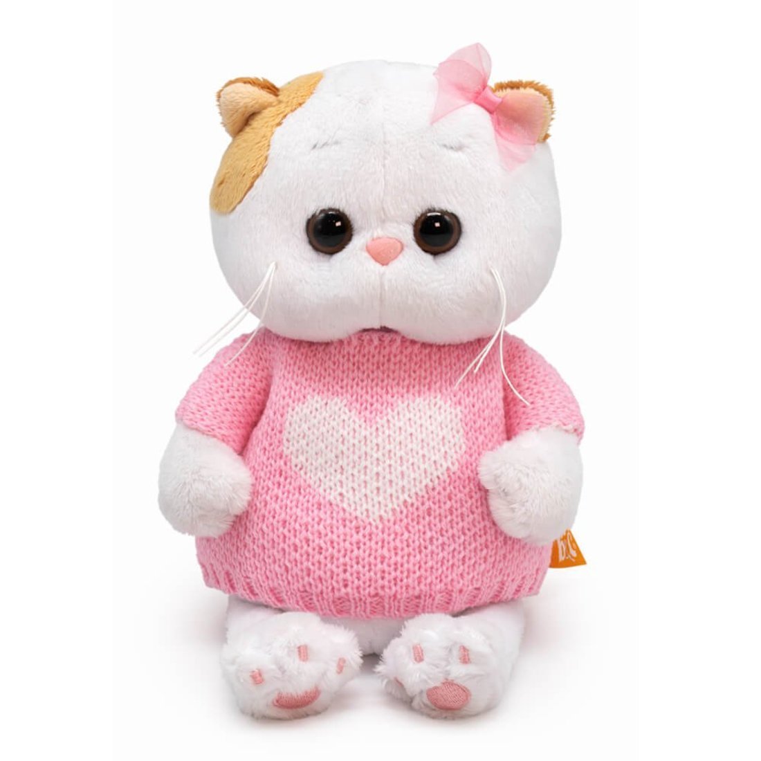 Кошечка Ли-Ли BABY в свитере с сердцем 20 см