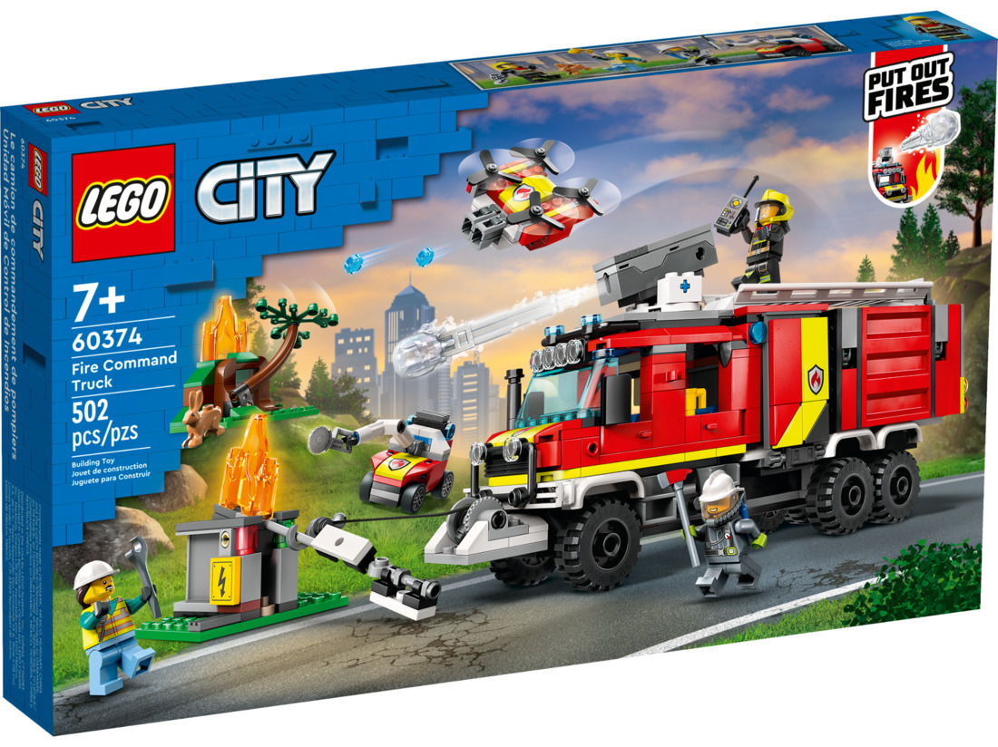 Констр-р LEGO CITY Машина пожарного расчета