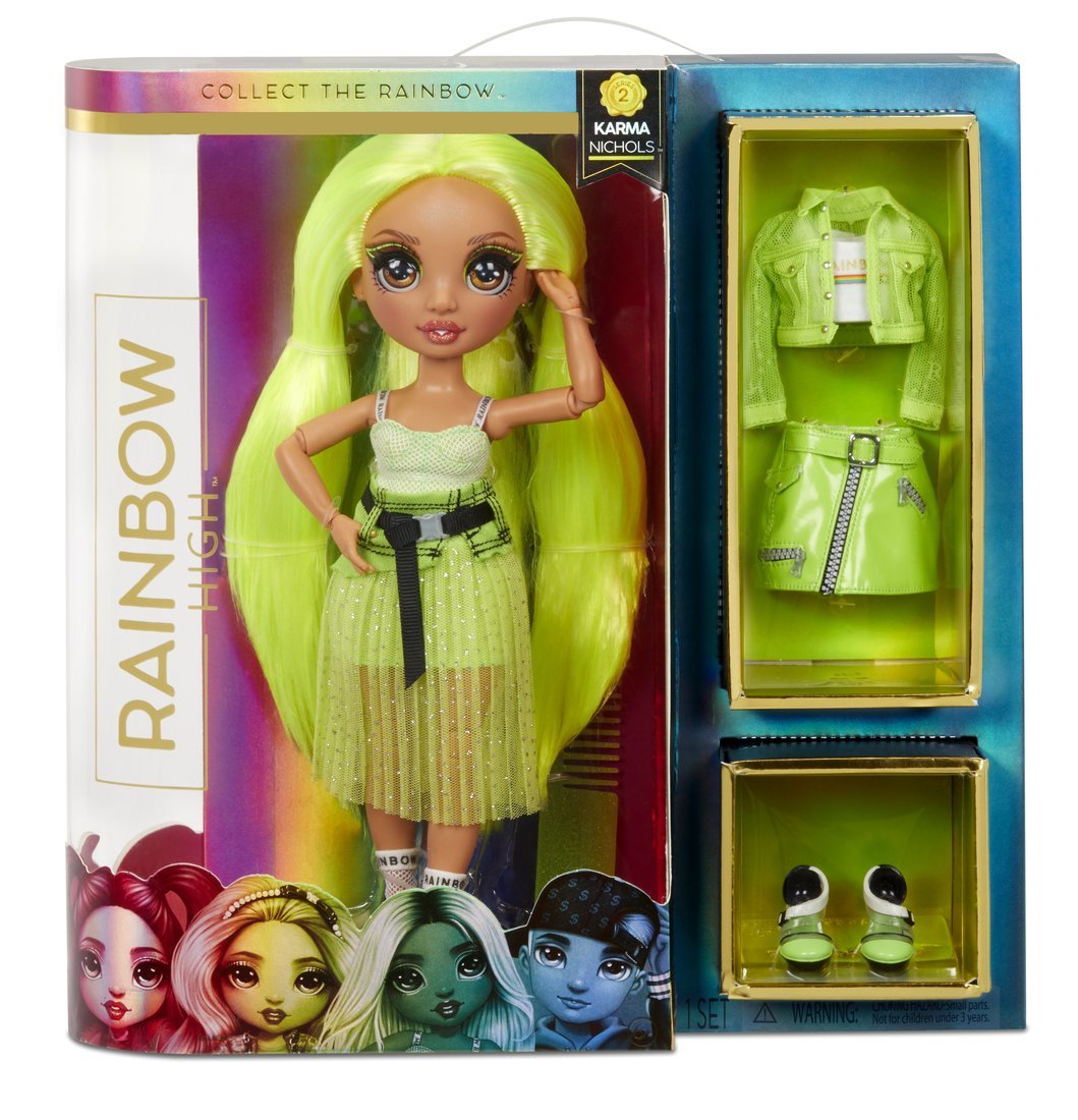 Кукла Игрушка Rainbow High Fashion Doll- Neon