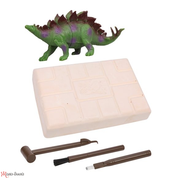 Набор раскопок "Стегозавр", с игрушкой