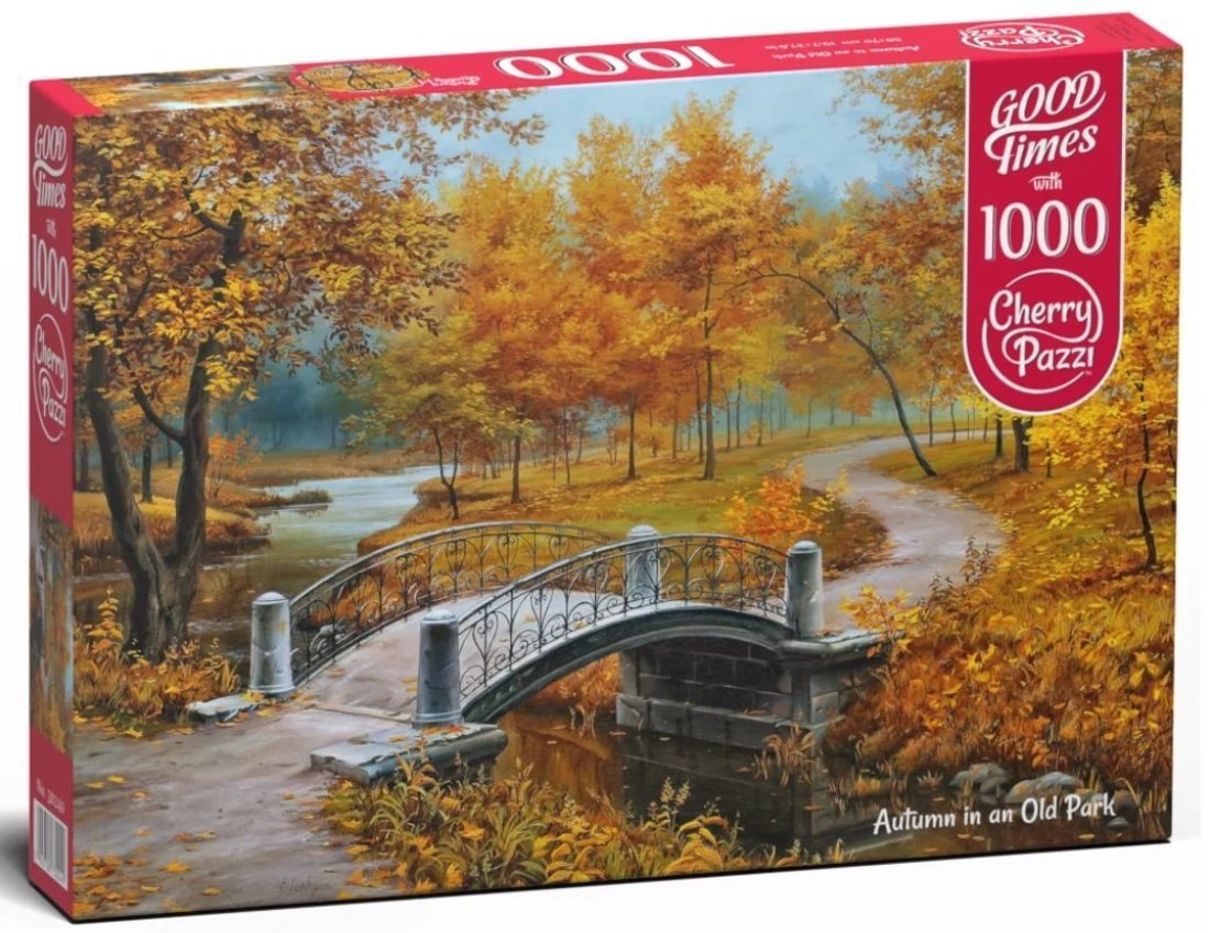 Пазлы 1000 Осень в старом парке