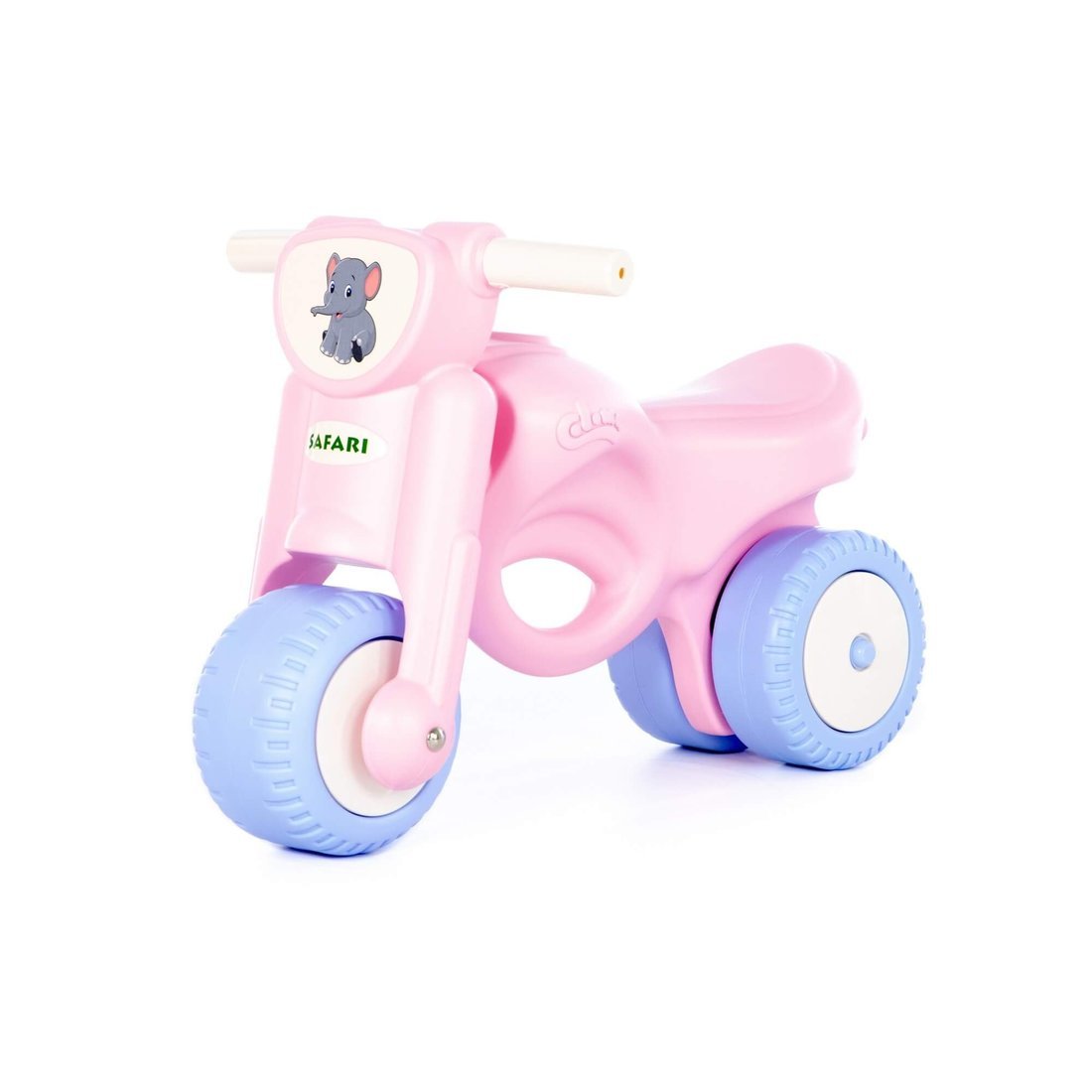 Каталка-мотоцикл Мини-мото сафари (розовая)