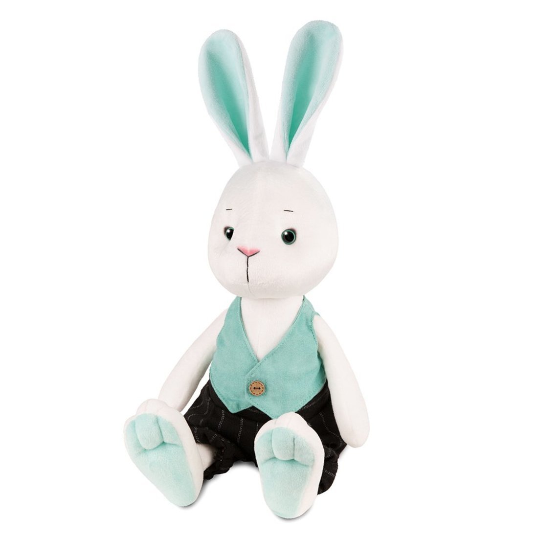 Мягкая игрушка Кролик Тони в жилетке и штанах 25 см