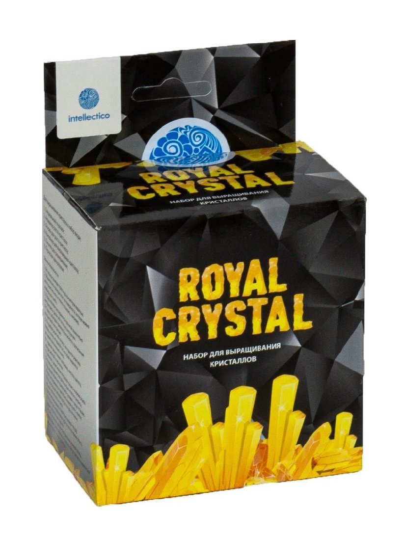 Набор для опытов Royal Crystal, желтый