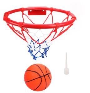 Набор для игры в баскетбол Профи, кольцо металл 25 см, мяч, игла для насоса, крепление