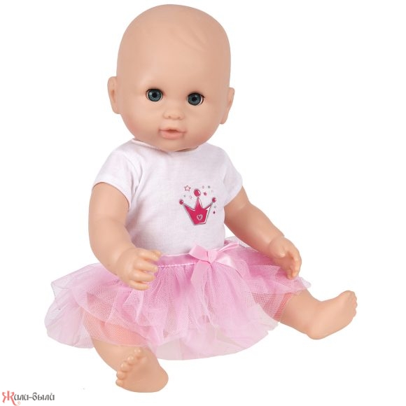 Одежда для куклы 38-43см, юбка и футболка "Принцесса" - изображение 3