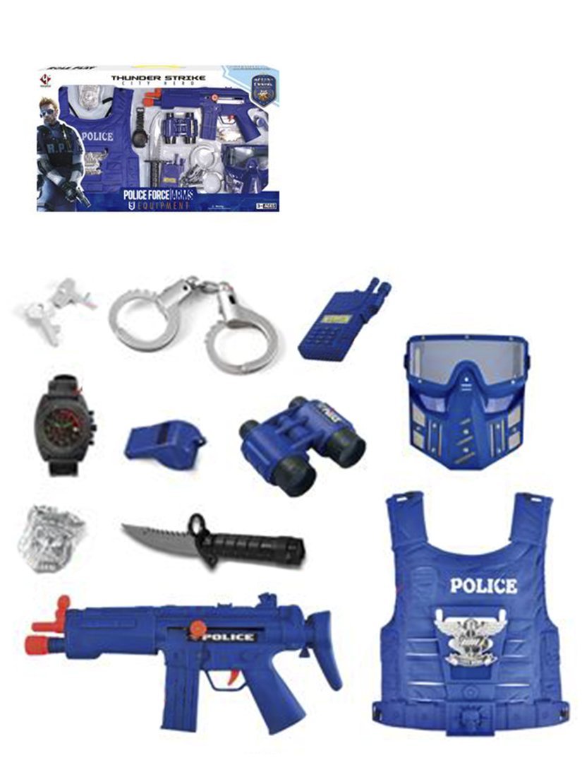 Игровой набор Полиция, в комплекте: предметов 12шт., коробка