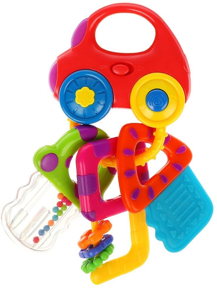 Музыкальная игрушка "Машинка с ключиками" со светом и прорезывателями