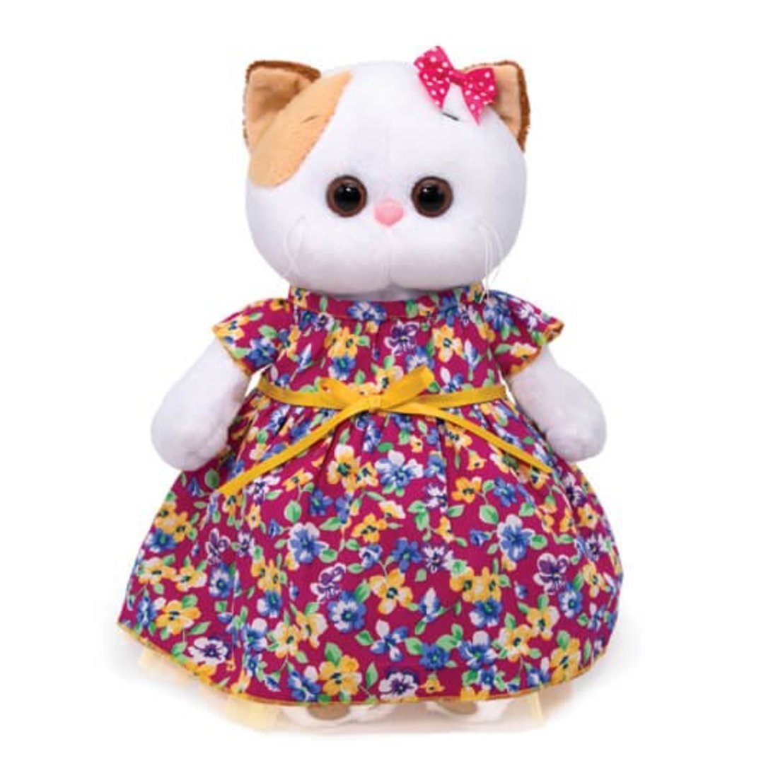 Кошечка Ли-Ли в платье с цветочным принтом 24 см