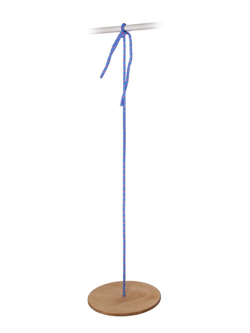 Игрушка деревянная для активного отдыха ТМ «Moby Kids»: Тарзанка "UFO", диаметр 30 см.