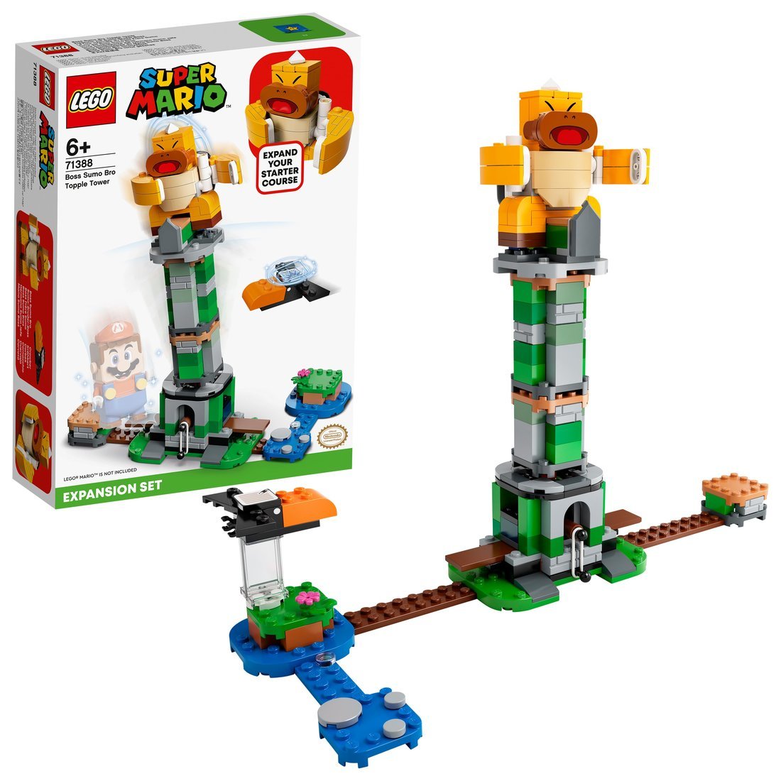 Конструктор LEGO SUPER MARIO Дополнительный набор Падающая башня босса братца-сумо