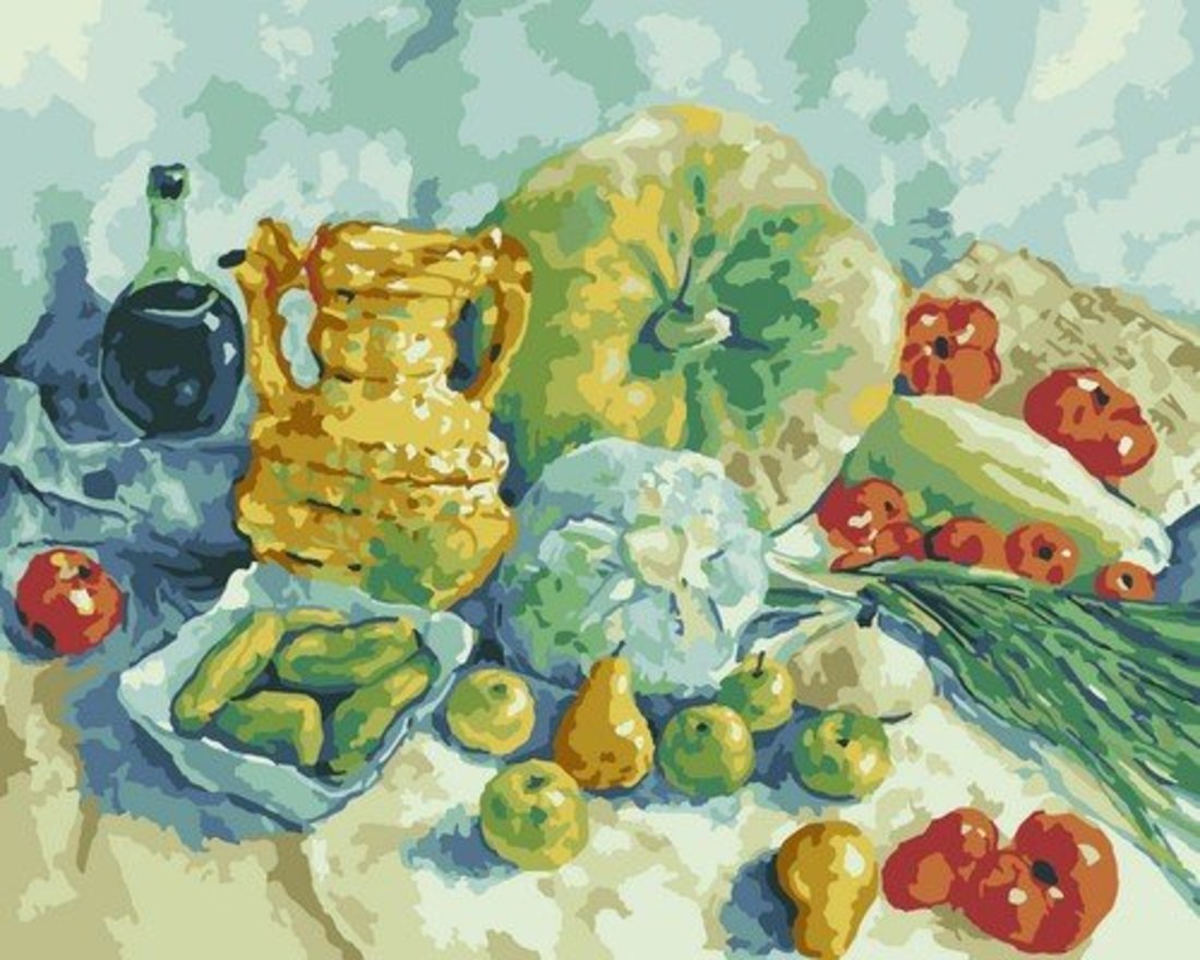 Картина по номерам  Овощи 40 х 50