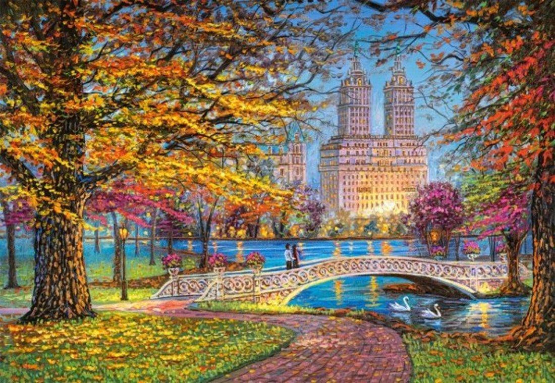 Пазлы 1500 Центральный парк, Нью-Йорк - изображение 1
