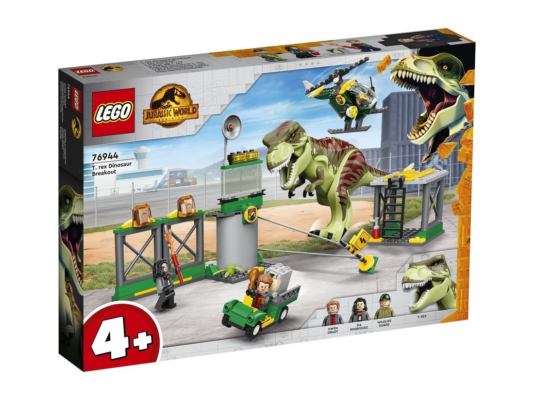 Констр-р LEGO JURASSIC WORLD Побег тираннозавра
