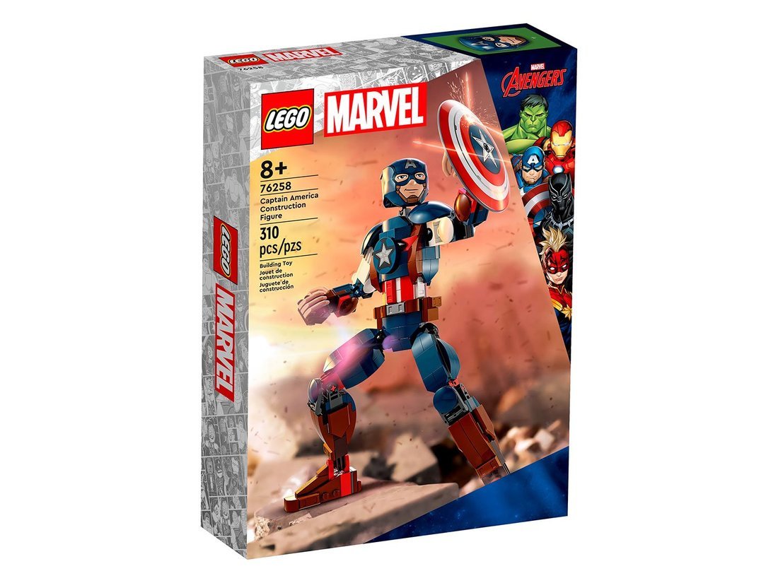 Констр-р LEGO Super Heroes Сборная фигурка Капитана Америки