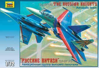 Модель Русские витязи СУ-27 УБ