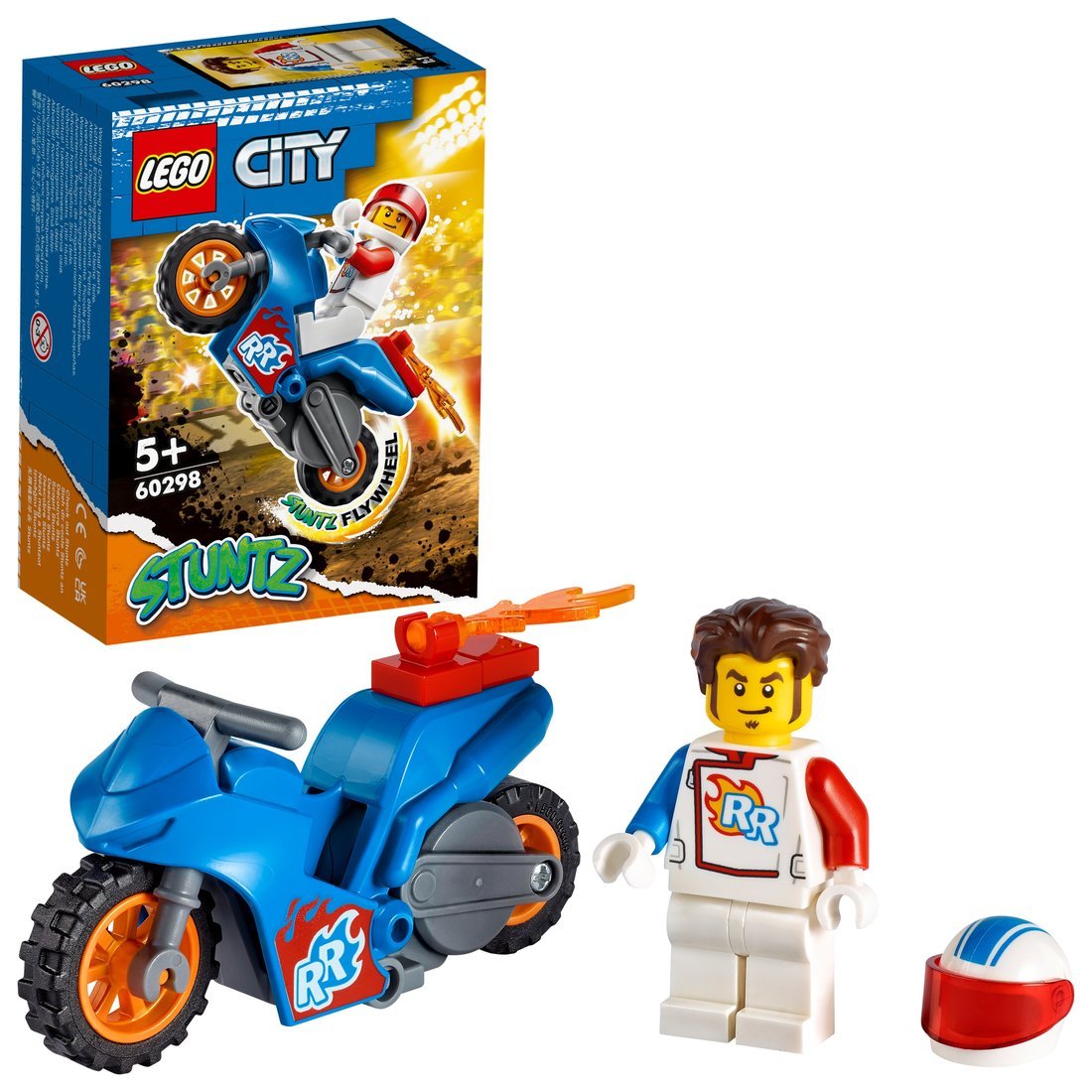 Констр-р LEGO CITY Реактивный трюковый мотоцикл