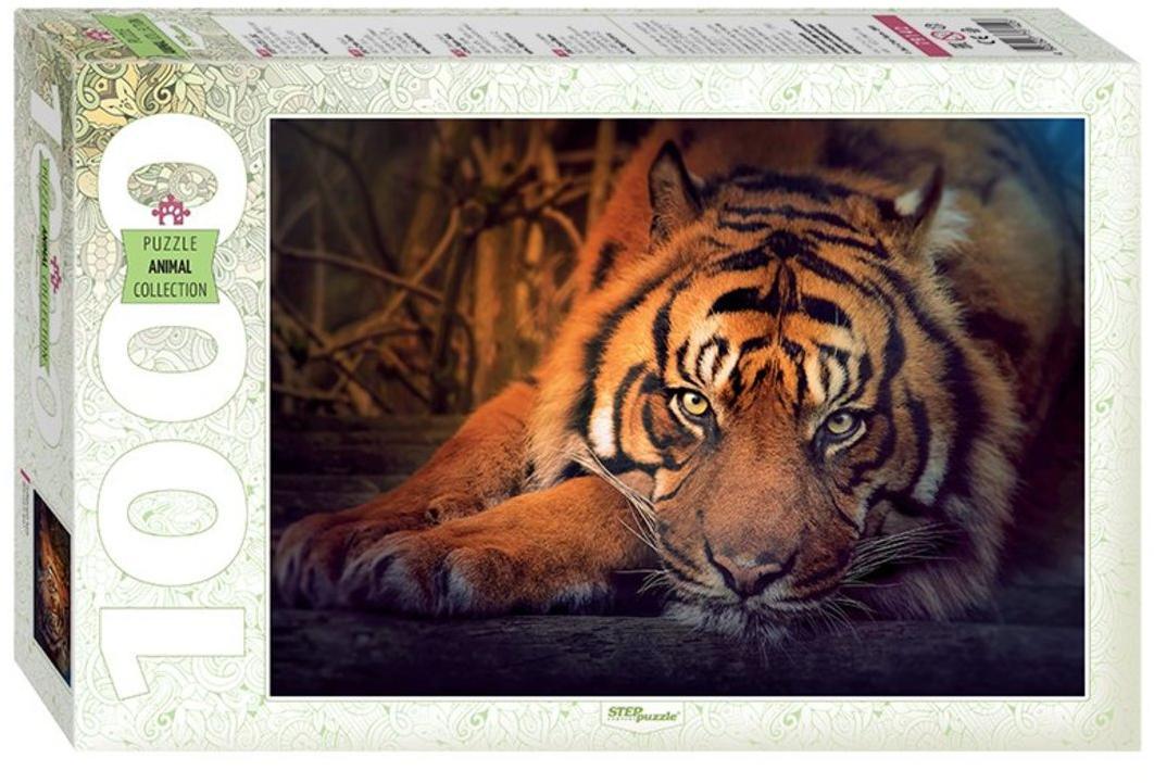 Пазлы 1000 Сибирский тигр