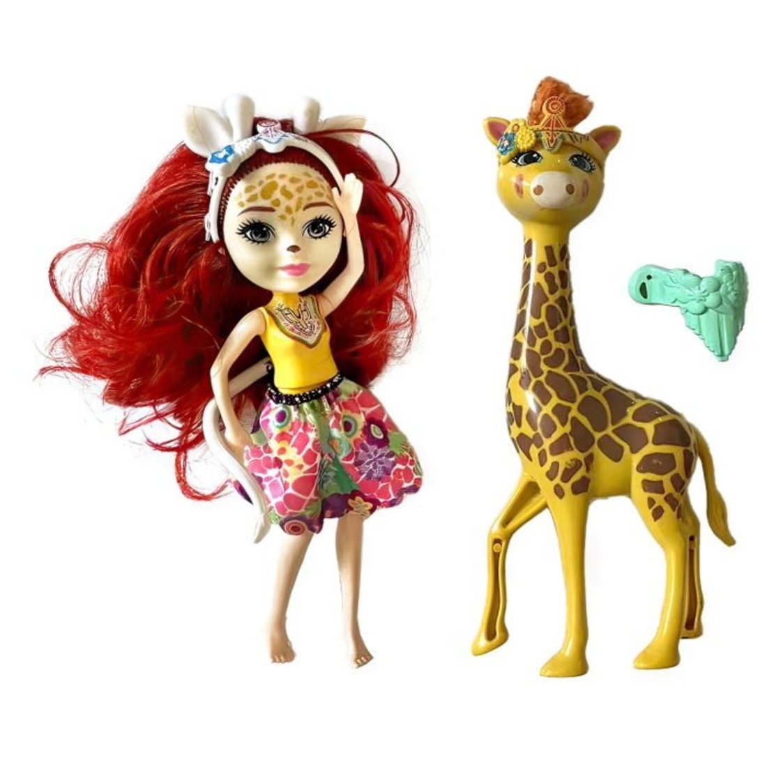 Кукла, Лесные Феи с жирафом 16 см