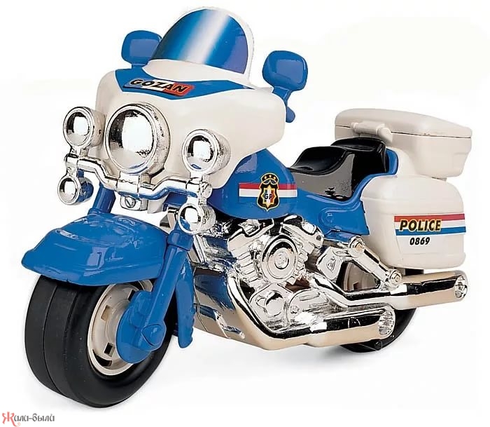 Мотоцикл полицейский Харлей, пакет - изображение 6
