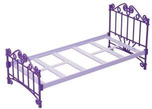 Кроватка фиолетовая без п/п